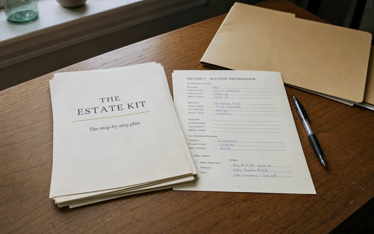 The Essential Kit — printed sheets