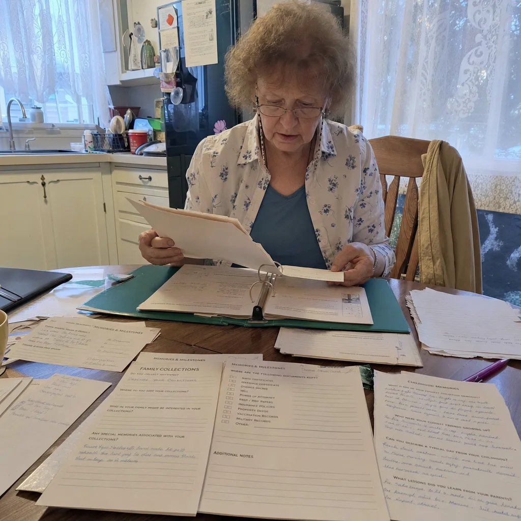 Joan from Saskatoon, SK with their Estate Kit